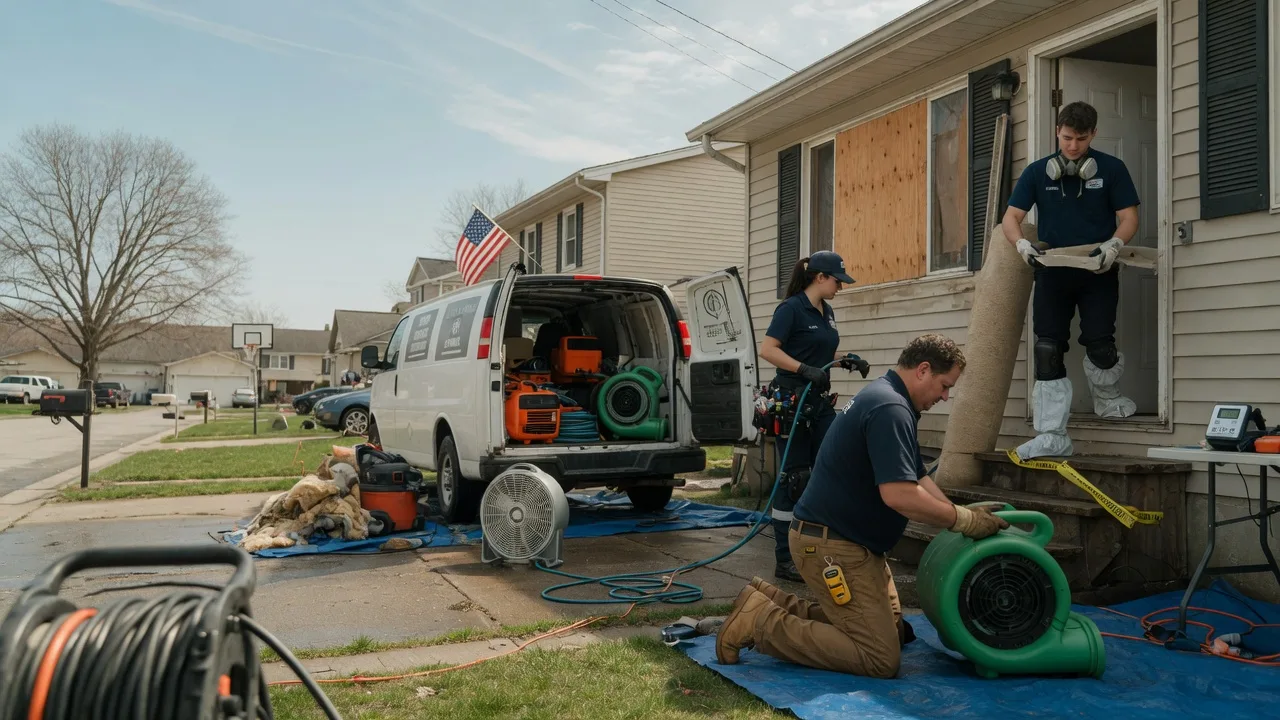 Water Damage Restoration in Webbville, KY near me